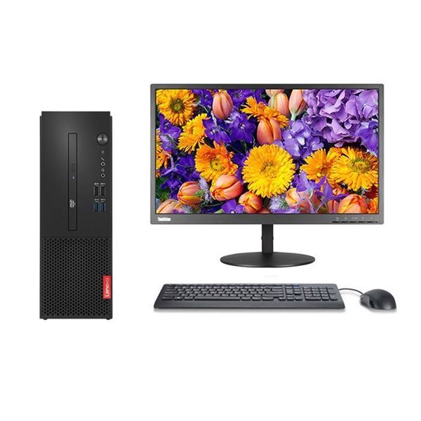 图片 联想（lenovo） 启天M420-D002(C） intel 酷睿第八代 i3 i3-8100 4GB 1000GB 中兴新支点V3 19.5寸 三年有限上门保修